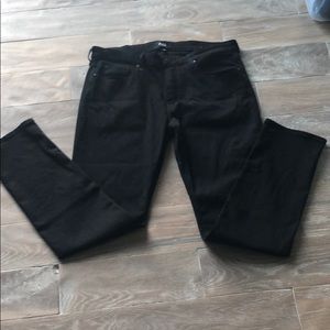 Paige 38 Lennox skinny black jean